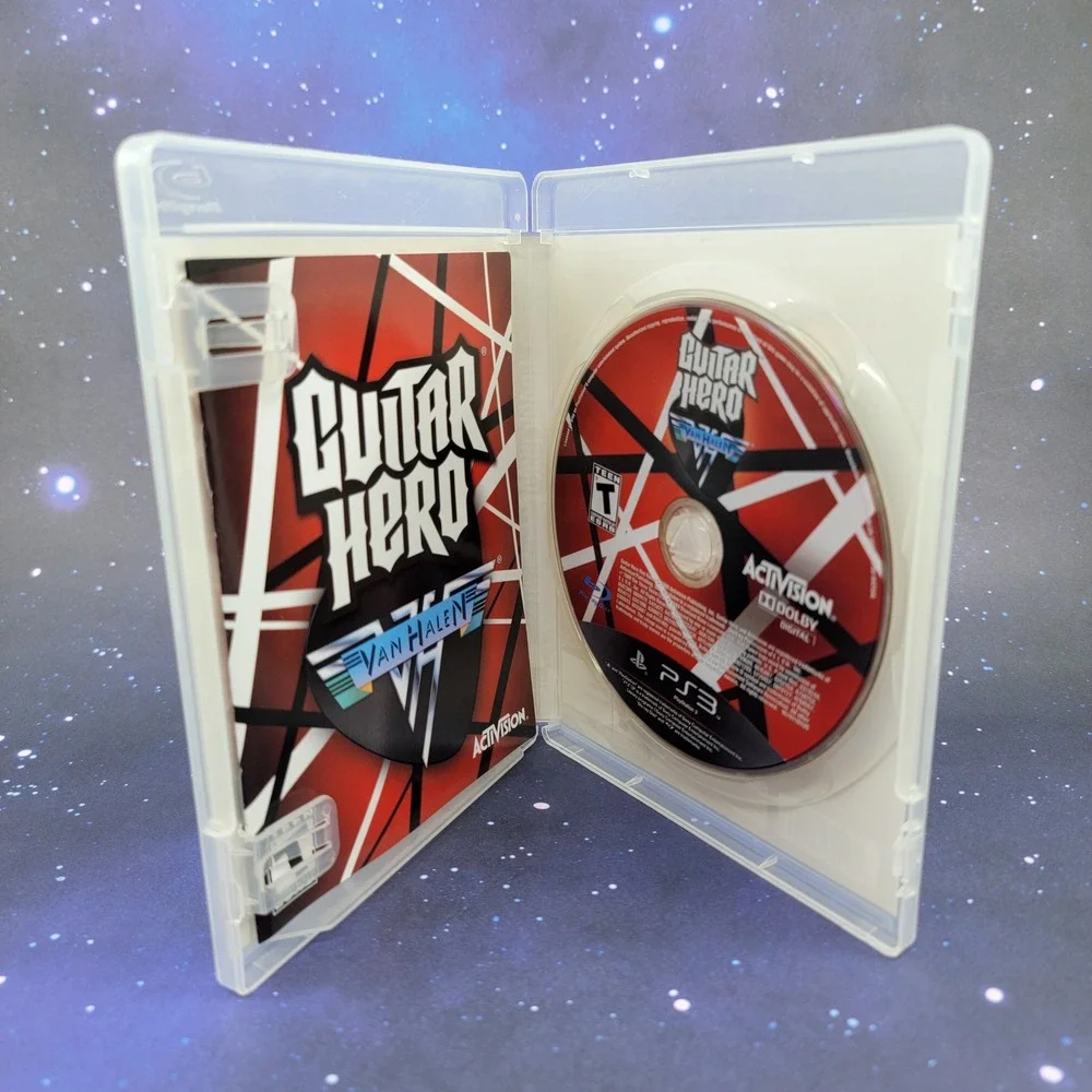 Guitar Hero Van Halen Sony PlayStation 3 PS3 Game Complete with Manual CIB